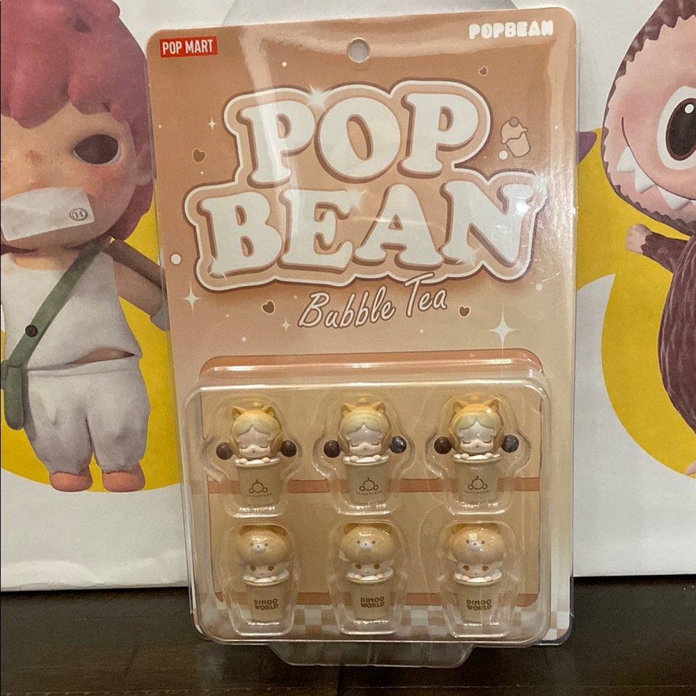 Authentic - Pop Mart - Pop Bean Bubble Tea - *Taiwan Exclusive* - NIB